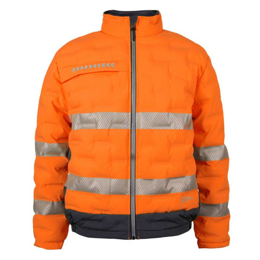 Hi Vis Puffer Jackets Orang
